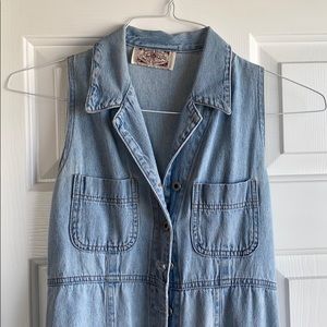 Denim dress